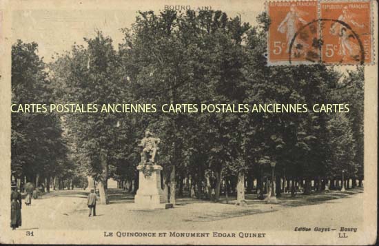 Cartes postales anciennes > CARTES POSTALES > carte postale ancienne > cartes-postales-ancienne.com  Bourg En Bresse