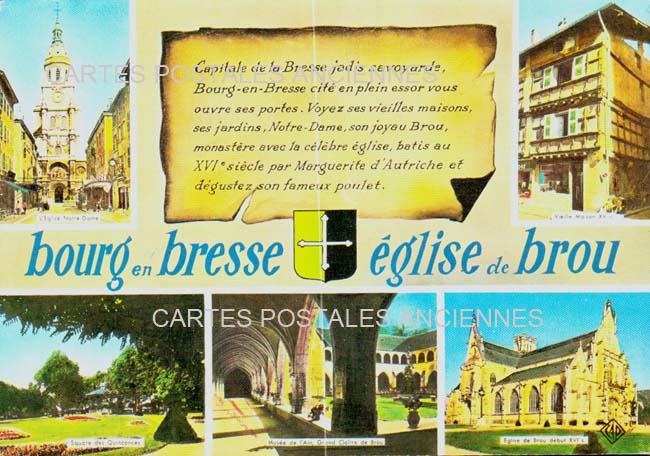 Cartes postales anciennes > CARTES POSTALES > carte postale ancienne > cartes-postales-ancienne.com  Bourg En Bresse