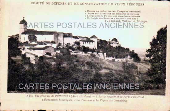 Cartes postales anciennes > CARTES POSTALES > carte postale ancienne > cartes-postales-ancienne.com  Perouges