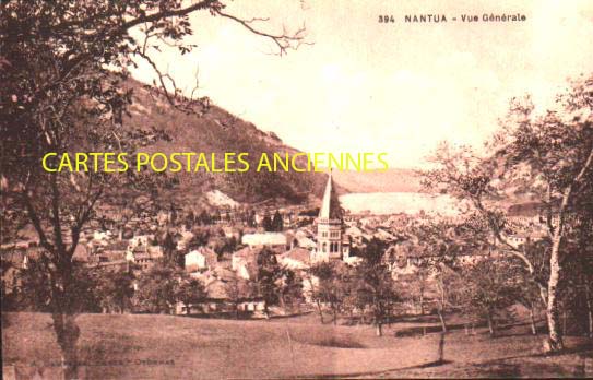 Cartes postales anciennes > CARTES POSTALES > carte postale ancienne > cartes-postales-ancienne.com Auvergne rhone alpes Ain Nantua