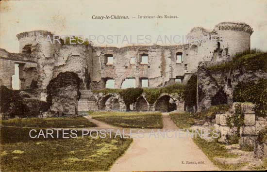 Cartes postales anciennes > CARTES POSTALES > carte postale ancienne > cartes-postales-ancienne.com Hauts de france Coucy Le Chateau Auffriqu