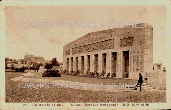 Cartes postales anciennes > CARTES POSTALES > carte postale ancienne > cartes-postales-ancienne.com  Saint Quentin