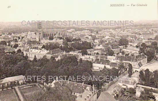 Cartes postales anciennes > CARTES POSTALES > carte postale ancienne > cartes-postales-ancienne.com  Soissons