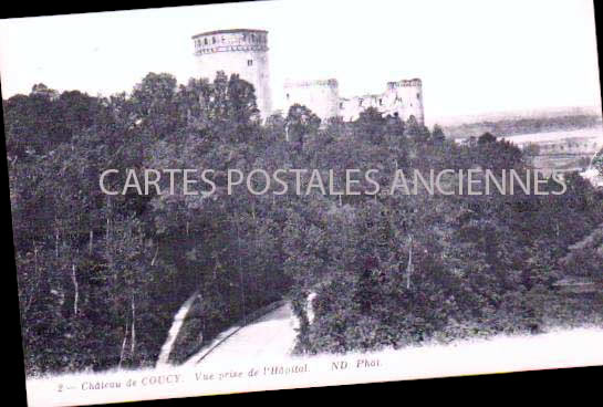 Cartes postales anciennes > CARTES POSTALES > carte postale ancienne > cartes-postales-ancienne.com  Coucy Le Chateau Auffriqu