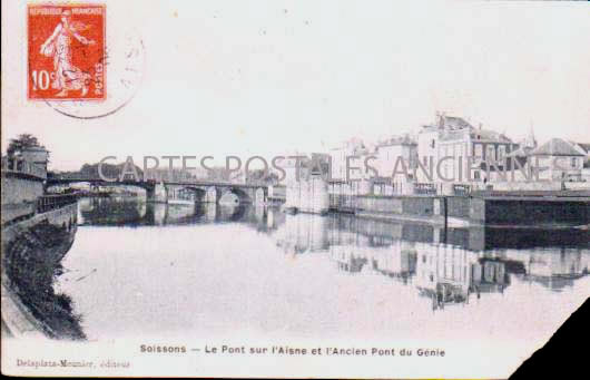 Cartes postales anciennes > CARTES POSTALES > carte postale ancienne > cartes-postales-ancienne.com Hauts de france Soissons