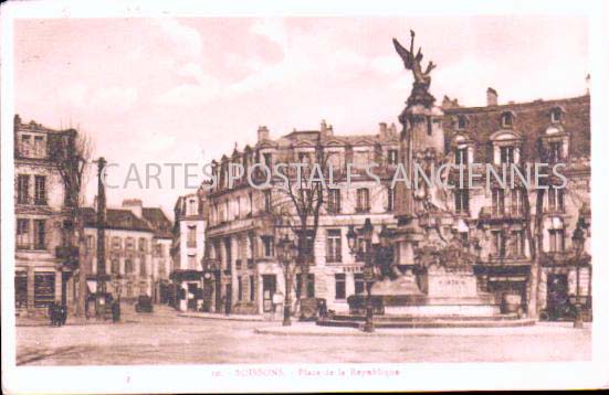 Cartes postales anciennes > CARTES POSTALES > carte postale ancienne > cartes-postales-ancienne.com Hauts de france Soissons