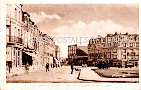 Cartes postales anciennes > CARTES POSTALES > carte postale ancienne > cartes-postales-ancienne.com Hauts de france Saint Quentin