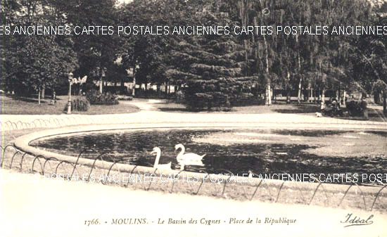 Cartes postales anciennes > CARTES POSTALES > carte postale ancienne > cartes-postales-ancienne.com  Moulins