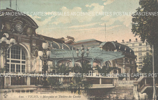 Cartes postales anciennes > CARTES POSTALES > carte postale ancienne > cartes-postales-ancienne.com  Vichy