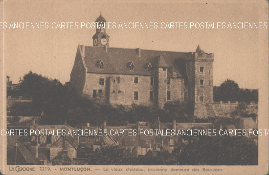 Cartes postales anciennes > CARTES POSTALES > carte postale ancienne > cartes-postales-ancienne.com  Montlucon