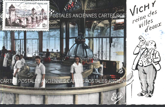 Cartes postales anciennes > CARTES POSTALES > carte postale ancienne > cartes-postales-ancienne.com  Vichy