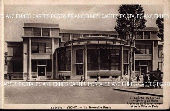 Cartes postales anciennes > CARTES POSTALES > carte postale ancienne > cartes-postales-ancienne.com  Vichy