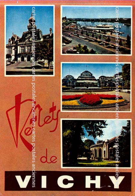 Cartes postales anciennes > CARTES POSTALES > carte postale ancienne > cartes-postales-ancienne.com  Vichy