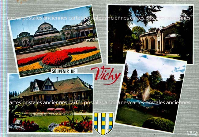 Cartes postales anciennes > CARTES POSTALES > carte postale ancienne > cartes-postales-ancienne.com  Vichy