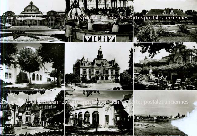 Cartes postales anciennes > CARTES POSTALES > carte postale ancienne > cartes-postales-ancienne.com  Vichy