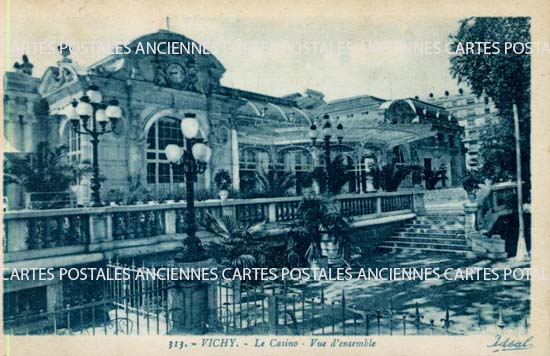 Cartes postales anciennes > CARTES POSTALES > carte postale ancienne > cartes-postales-ancienne.com  Vichy