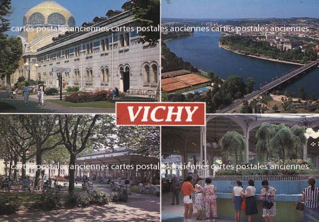 Cartes postales anciennes > CARTES POSTALES > carte postale ancienne > cartes-postales-ancienne.com  Vichy