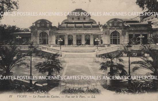 Cartes postales anciennes > CARTES POSTALES > carte postale ancienne > cartes-postales-ancienne.com  Vichy