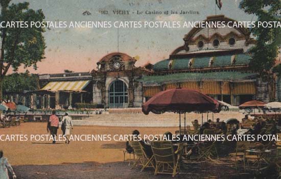 Cartes postales anciennes > CARTES POSTALES > carte postale ancienne > cartes-postales-ancienne.com  Vichy