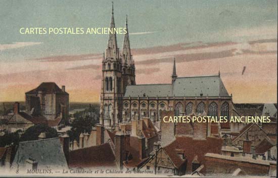 Cartes postales anciennes > CARTES POSTALES > carte postale ancienne > cartes-postales-ancienne.com  Moulins