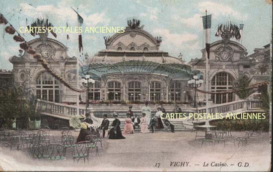 Cartes postales anciennes > CARTES POSTALES > carte postale ancienne > cartes-postales-ancienne.com  Vichy