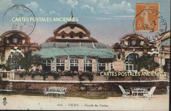 Cartes postales anciennes > CARTES POSTALES > carte postale ancienne > cartes-postales-ancienne.com  Vichy