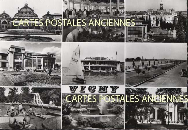 Cartes postales anciennes > CARTES POSTALES > carte postale ancienne > cartes-postales-ancienne.com  Vichy