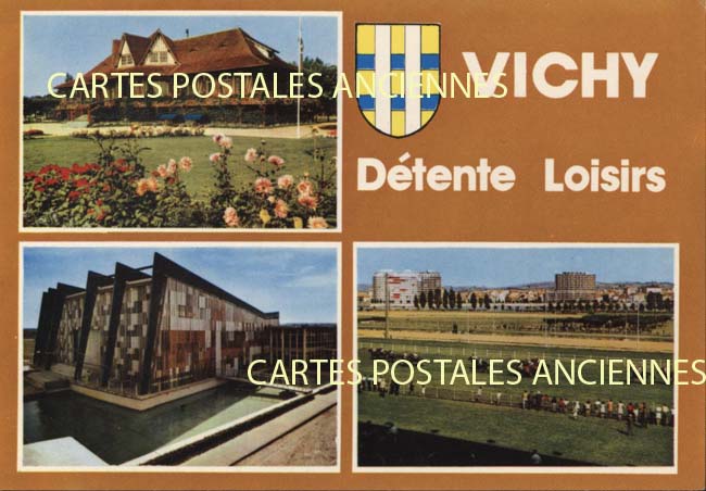 Cartes postales anciennes > CARTES POSTALES > carte postale ancienne > cartes-postales-ancienne.com  Vichy