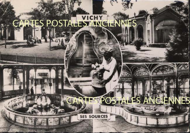 Cartes postales anciennes > CARTES POSTALES > carte postale ancienne > cartes-postales-ancienne.com  Vichy