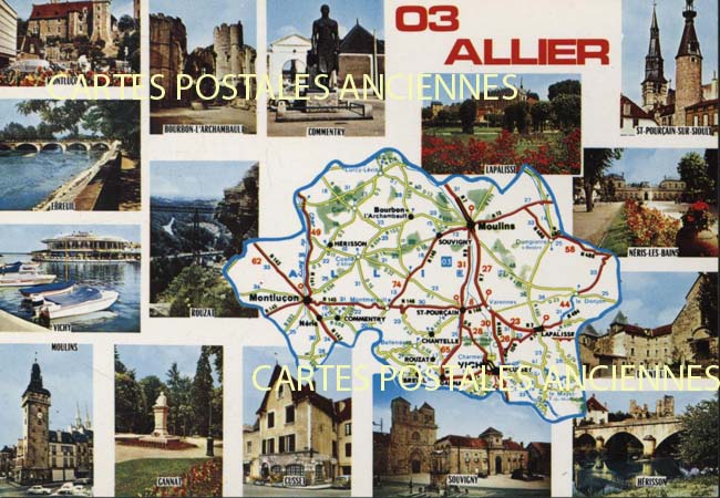 Cartes postales anciennes > CARTES POSTALES > carte postale ancienne > cartes-postales-ancienne.com  Vichy