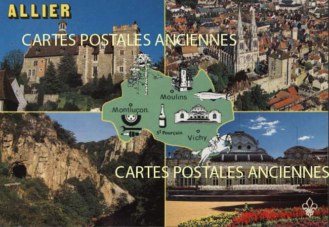 Cartes postales anciennes > CARTES POSTALES > carte postale ancienne > cartes-postales-ancienne.com  Vichy