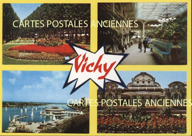 Cartes postales anciennes > CARTES POSTALES > carte postale ancienne > cartes-postales-ancienne.com  Vichy