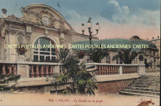 Cartes postales anciennes > CARTES POSTALES > carte postale ancienne > cartes-postales-ancienne.com Auvergne rhone alpes Allier Vichy