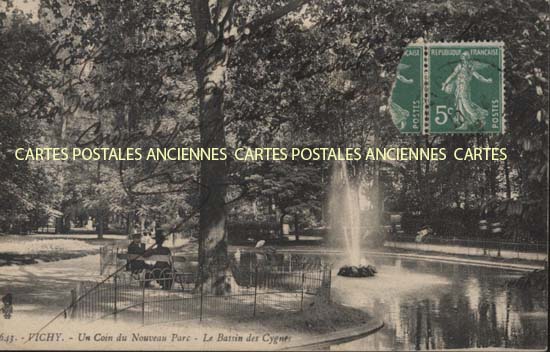 Cartes postales anciennes > CARTES POSTALES > carte postale ancienne > cartes-postales-ancienne.com Auvergne rhone alpes Allier Vichy