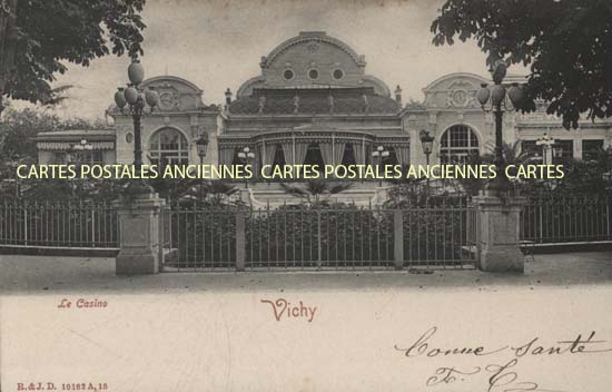 Cartes postales anciennes > CARTES POSTALES > carte postale ancienne > cartes-postales-ancienne.com Auvergne rhone alpes Allier Vichy