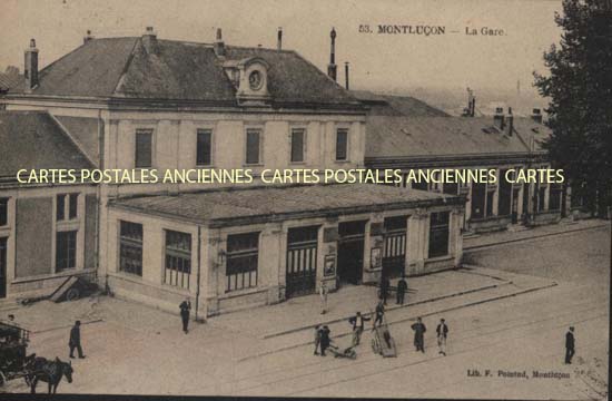 Cartes postales anciennes > CARTES POSTALES > carte postale ancienne > cartes-postales-ancienne.com Auvergne rhone alpes Allier Montlucon