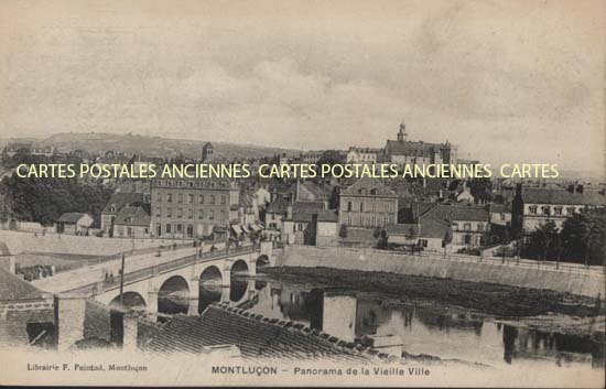 Cartes postales anciennes > CARTES POSTALES > carte postale ancienne > cartes-postales-ancienne.com Auvergne rhone alpes Allier Montlucon