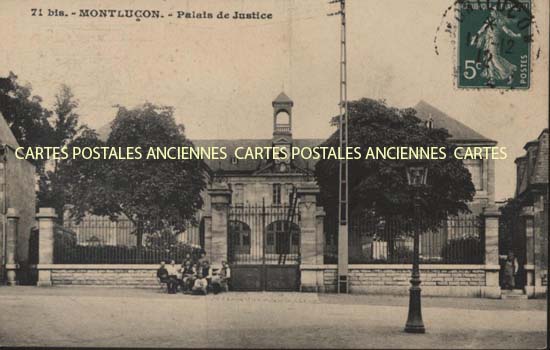 Cartes postales anciennes > CARTES POSTALES > carte postale ancienne > cartes-postales-ancienne.com Auvergne rhone alpes Allier Montlucon