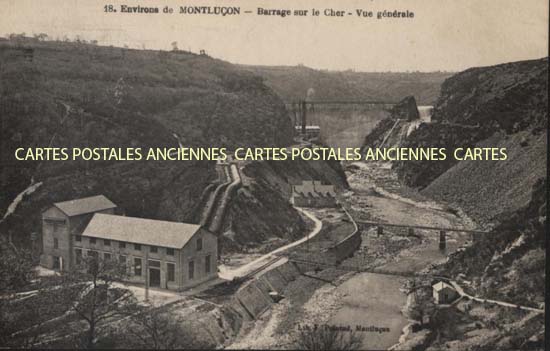 Cartes postales anciennes > CARTES POSTALES > carte postale ancienne > cartes-postales-ancienne.com Auvergne rhone alpes Allier Montlucon