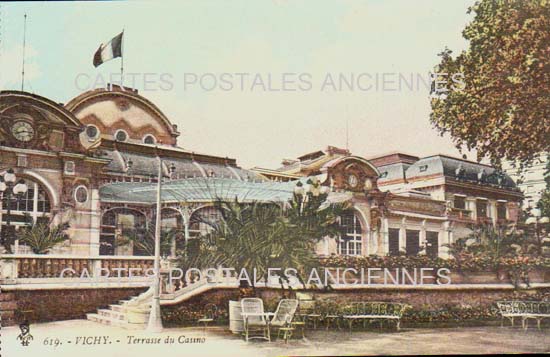 Cartes postales anciennes > CARTES POSTALES > carte postale ancienne > cartes-postales-ancienne.com Auvergne rhone alpes Allier Vichy