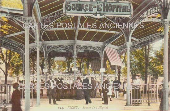 Cartes postales anciennes > CARTES POSTALES > carte postale ancienne > cartes-postales-ancienne.com Auvergne rhone alpes Allier Vichy