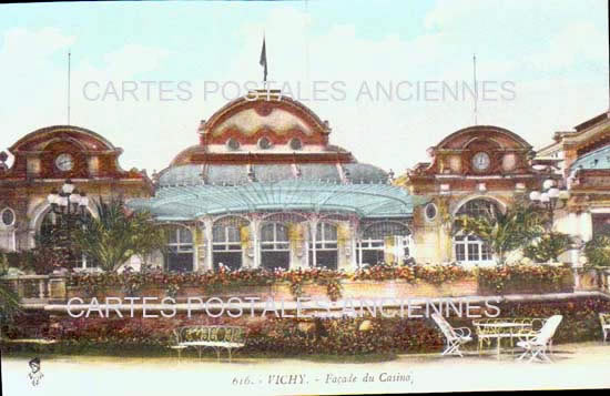 Cartes postales anciennes > CARTES POSTALES > carte postale ancienne > cartes-postales-ancienne.com Auvergne rhone alpes Allier Vichy