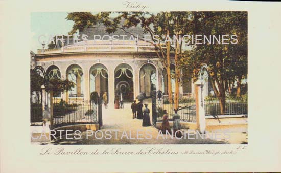 Cartes postales anciennes > CARTES POSTALES > carte postale ancienne > cartes-postales-ancienne.com Auvergne rhone alpes Allier Vichy