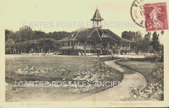 Cartes postales anciennes > CARTES POSTALES > carte postale ancienne > cartes-postales-ancienne.com Auvergne rhone alpes Allier Vichy