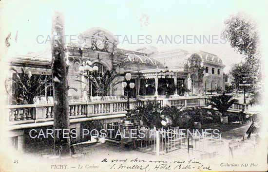 Cartes postales anciennes > CARTES POSTALES > carte postale ancienne > cartes-postales-ancienne.com Auvergne rhone alpes Allier Vichy