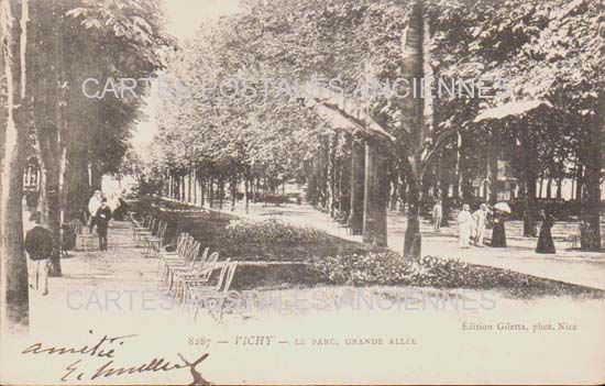 Cartes postales anciennes > CARTES POSTALES > carte postale ancienne > cartes-postales-ancienne.com Auvergne rhone alpes Allier Vichy