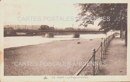 Cartes postales anciennes > CARTES POSTALES > carte postale ancienne > cartes-postales-ancienne.com Auvergne rhone alpes Allier Vichy