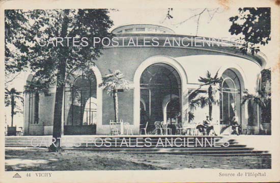 Cartes postales anciennes > CARTES POSTALES > carte postale ancienne > cartes-postales-ancienne.com Auvergne rhone alpes Allier Vichy