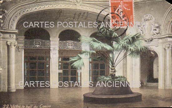 Cartes postales anciennes > CARTES POSTALES > carte postale ancienne > cartes-postales-ancienne.com  Vichy