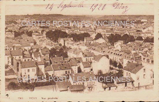 Cartes postales anciennes > CARTES POSTALES > carte postale ancienne > cartes-postales-ancienne.com  Vichy